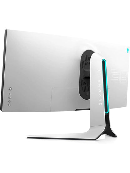 Alienware Ultrawide Curved Gaming Monitor 38 Inch, 144Hz Refresh Rate, 3840 x 1600 WQHD , IPS, NVIDIA G-SYNC Ultimate, 1ms Response Time, 2300R Curvature, VESA Display HDR 600, AW3821DW - White