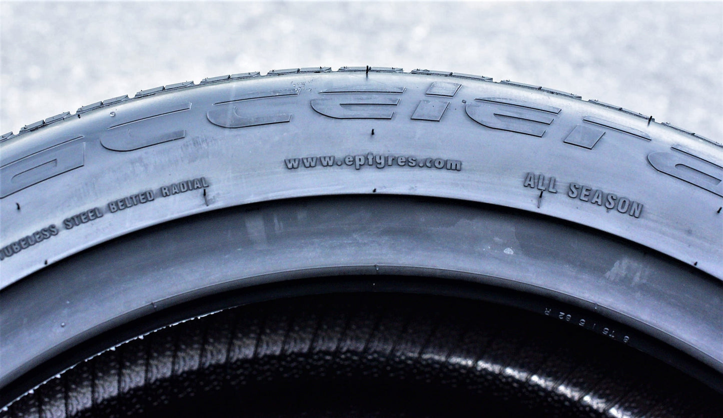 A pair of 2(2) 225/40R20 101W XL AS A/S performance tires
