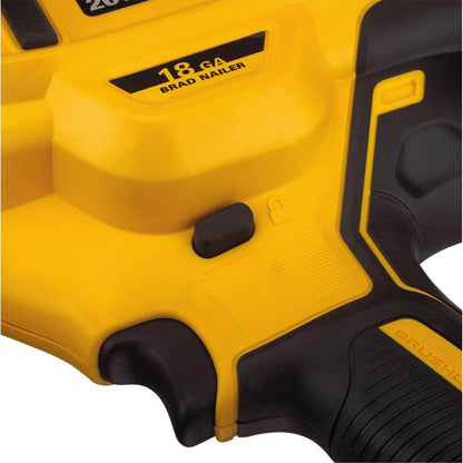 20V MAX XR Lithium-Ion CordlessGauge Brad Nailer (Tool Only)