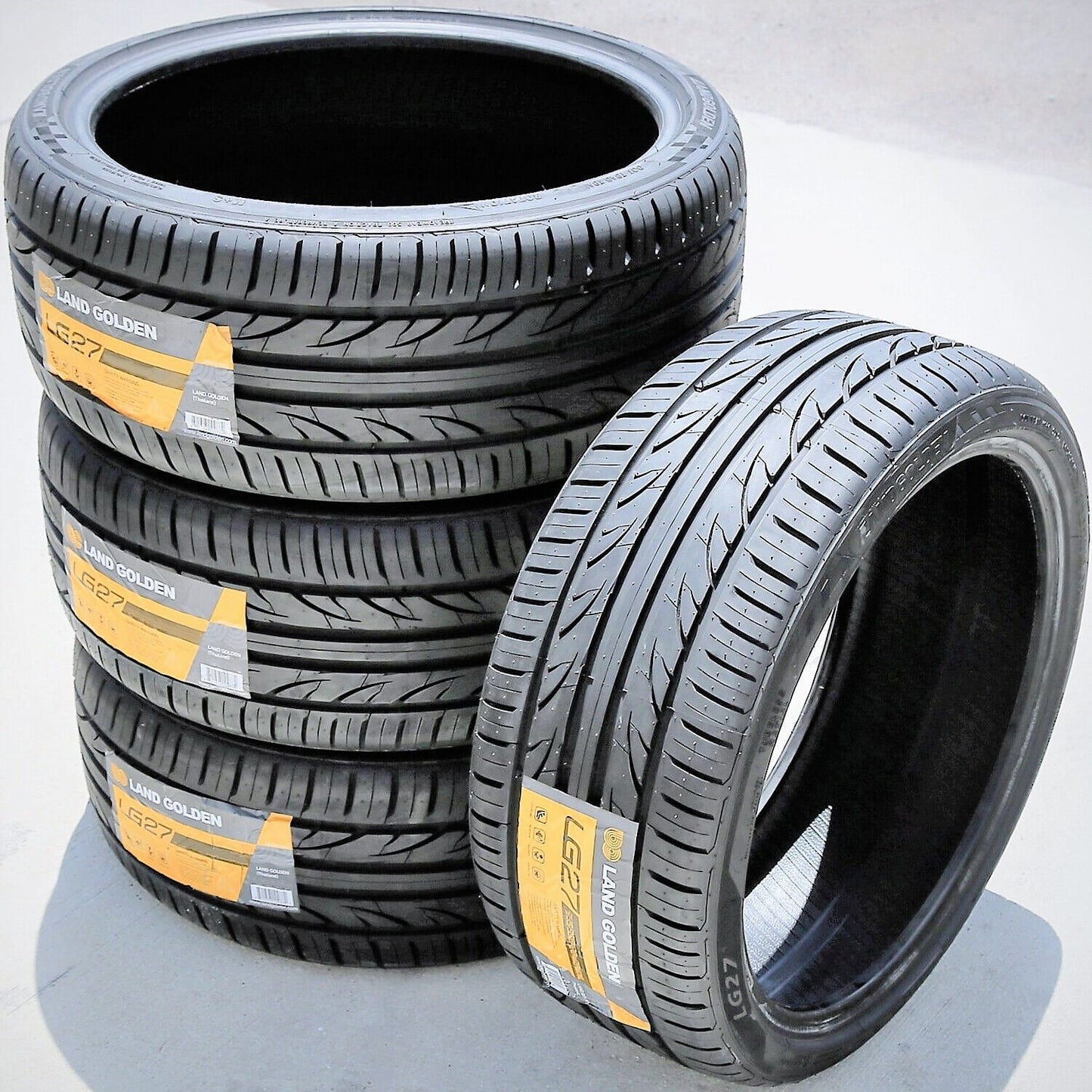 A set of four (four) 245/30R20 ZR 97W XL A/S performance tires fit: 2015 Lamborghini Huracan LP610-4, 2018 Lamborghini Huracan LP610-4 Spyder