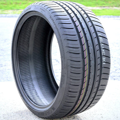 A set of four (four) 255/35R19 ZR 96Y XL full season performance tires fit: 2013 Audi A4 Quattro Premium Plus, 2009-14 Audi A4 base
