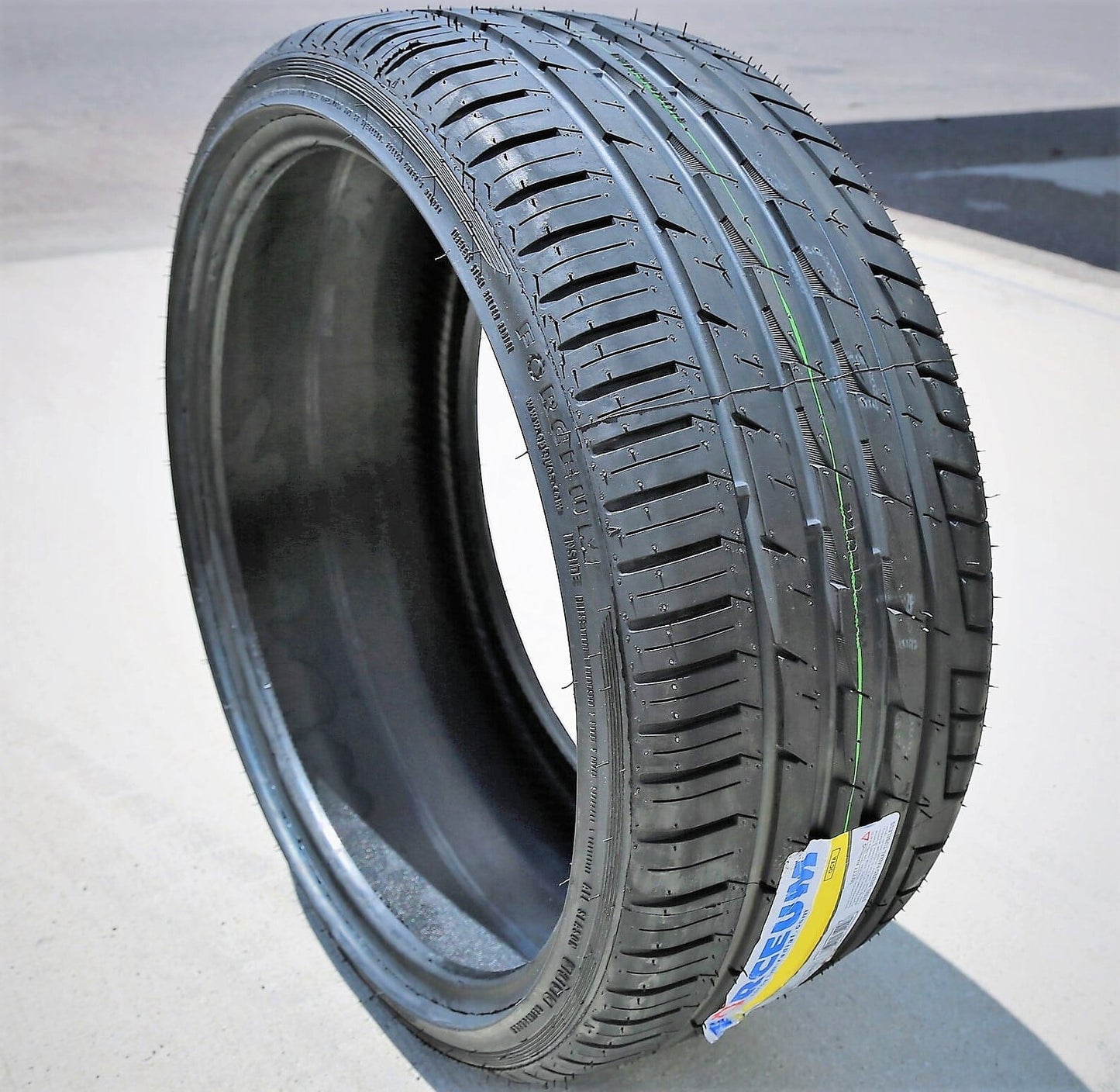 A pair of 2 (2) 245/40R20 ZR 99Y XL A/S high-performance all-season tires: 2014-16 Chevrolet Impala LTZ, 2017-18 Chevrolet Impala LT