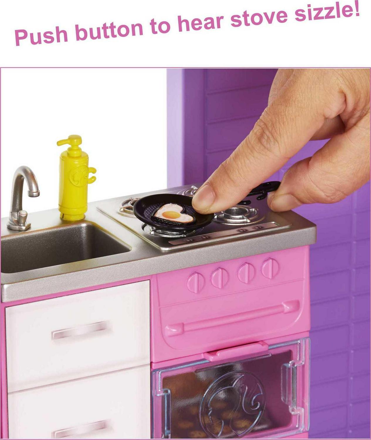 Barbie Dreamhouse Dollhouse With 70+ Accessories, Working Elevator, Lights and Sounds sgtnighsdesigns