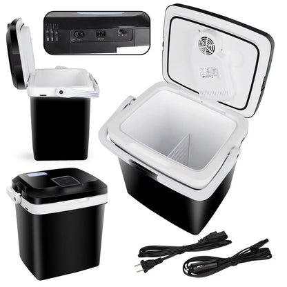 Newest Portable Iceless Thermoelectric Cooler Warmer Low Noise Car Electric Refrigerator Mini Fridge for Car Travel Trip Caming