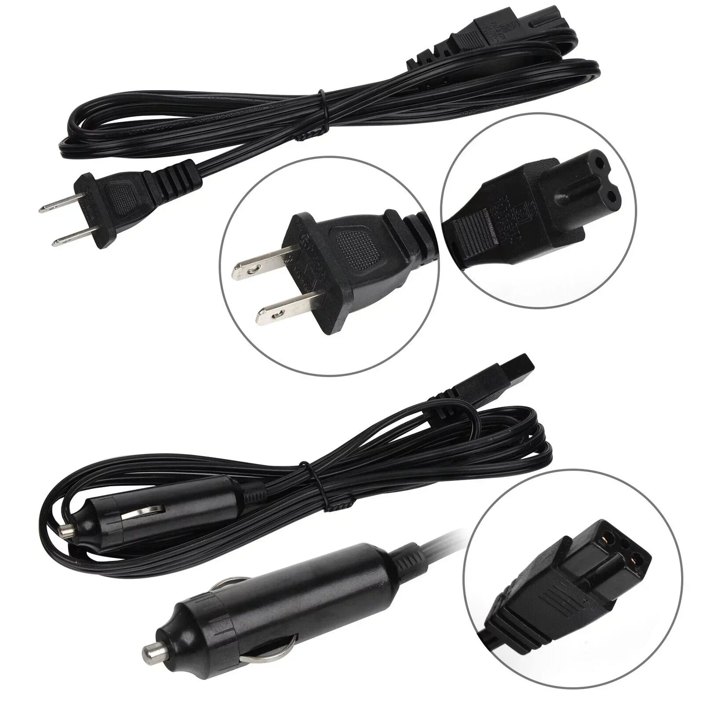 Newest Portable Iceless Thermoelectric Cooler Warmer Low Noise Car Electric Refrigerator Mini Fridge for Car Travel Trip Caming