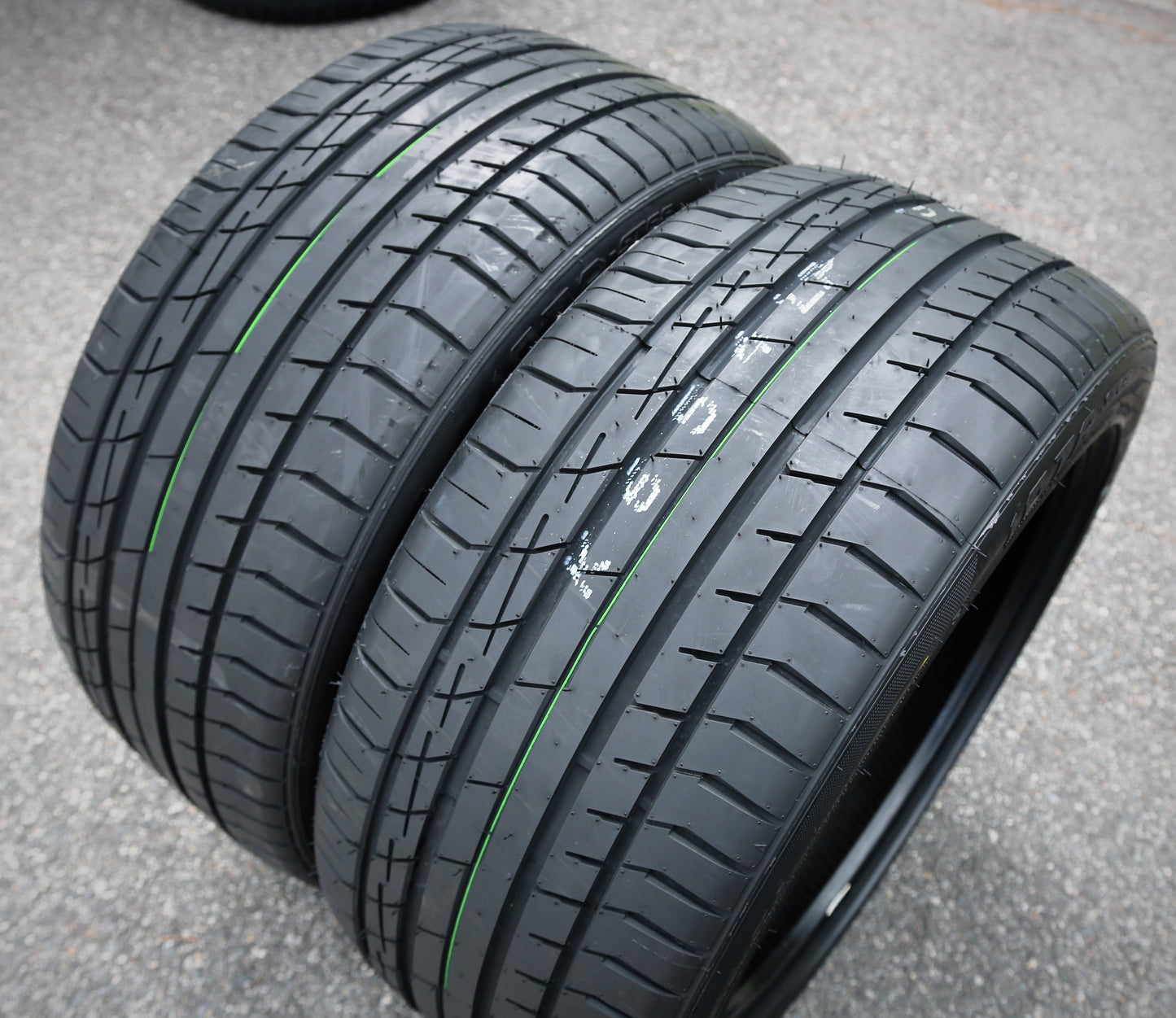 A set of four (four) 295/40R20 ZR 110Y XL A/S performance tires fit: 2013 Jeep Grand Cherokee SRT, 2007-10 Mercedes-Benz ML63 AMG base