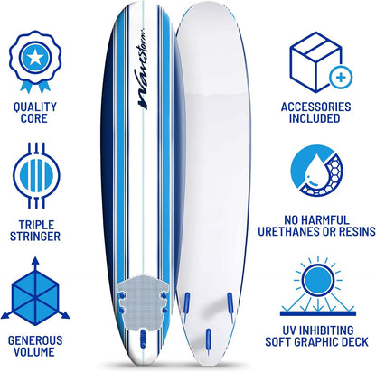 2025 Wavestorm 8ft Classic Longboard